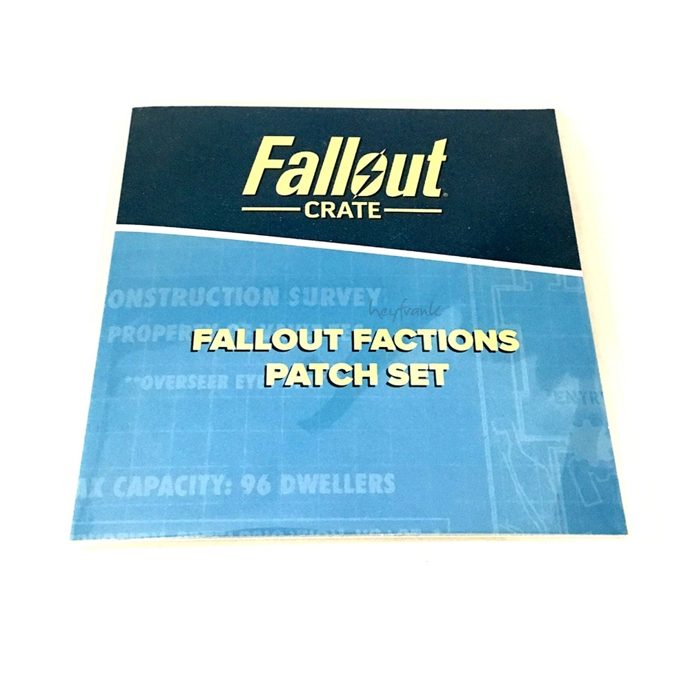 Fallout 4 Factions Set of 3 Patches - Picture 3 of 5